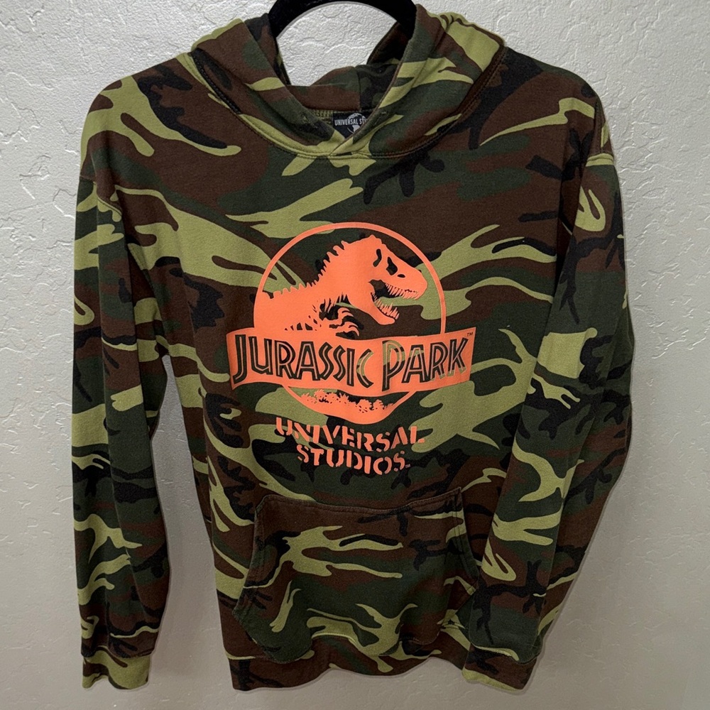 Universal Jurassic Park Camouflage Hoodie